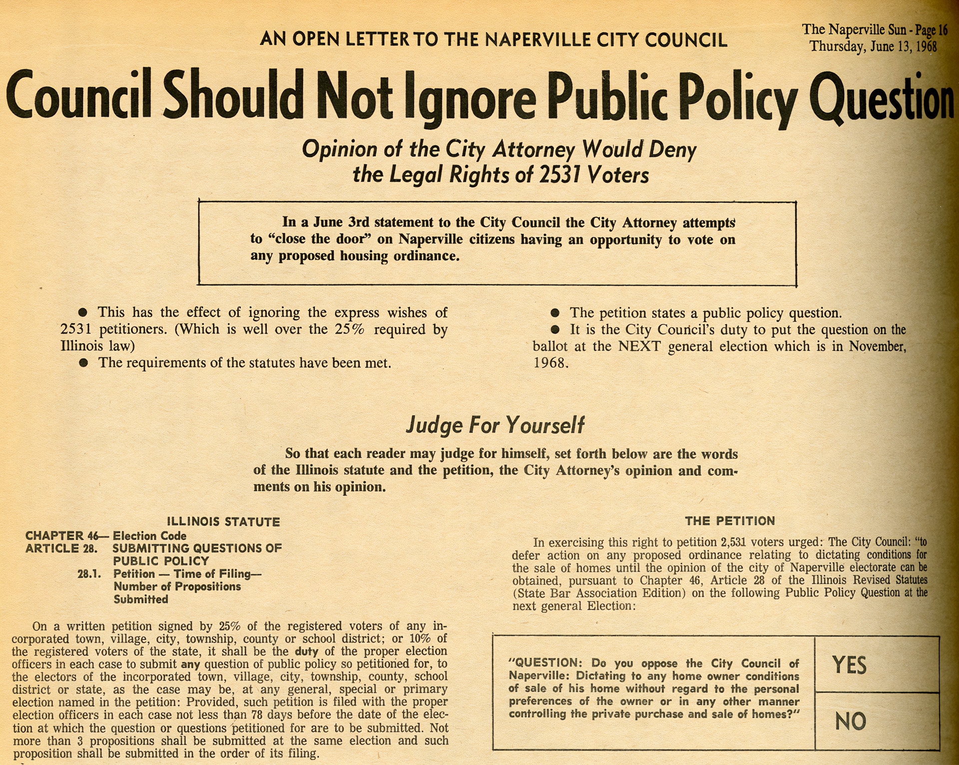 History of Naperville Community Unit School District 203 : DuPage and Will  Counties, Lisle, Naperville and DuPage Townships, State of Illinois -  Naperville Heritage Collection - Illinois Digital Archives