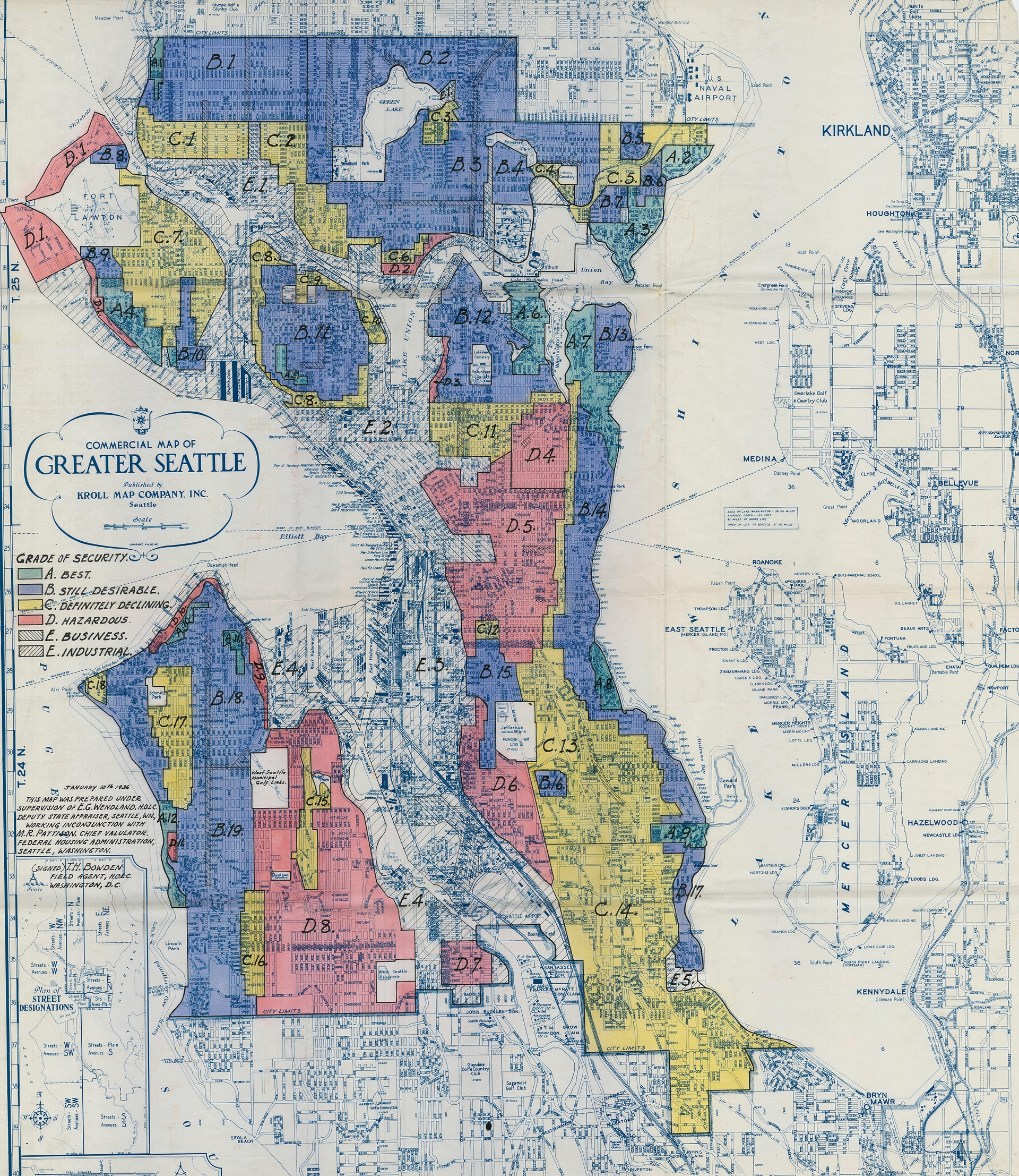 From 1935 to 1940, the HOLC created residential security maps for 239 metropolitan areas across the nation. This legacy lingers as nearly three-quarters of neighborhoods marked "hazardous" during the New Deal era are now low or moderate income neighborhoods.