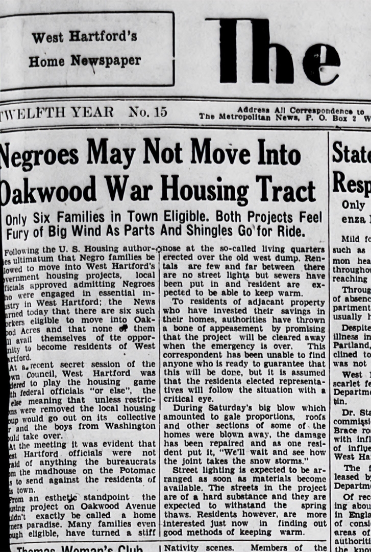 How Segregation Happened in West Hartford - Connecticut Explored